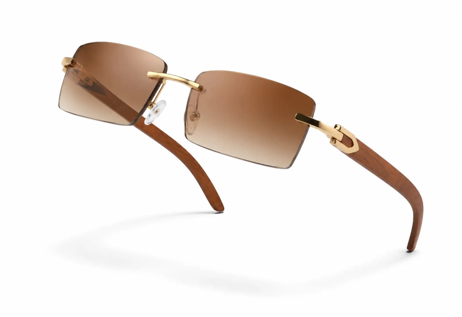 Gafas de sol con degradado ámbar — imagen 2