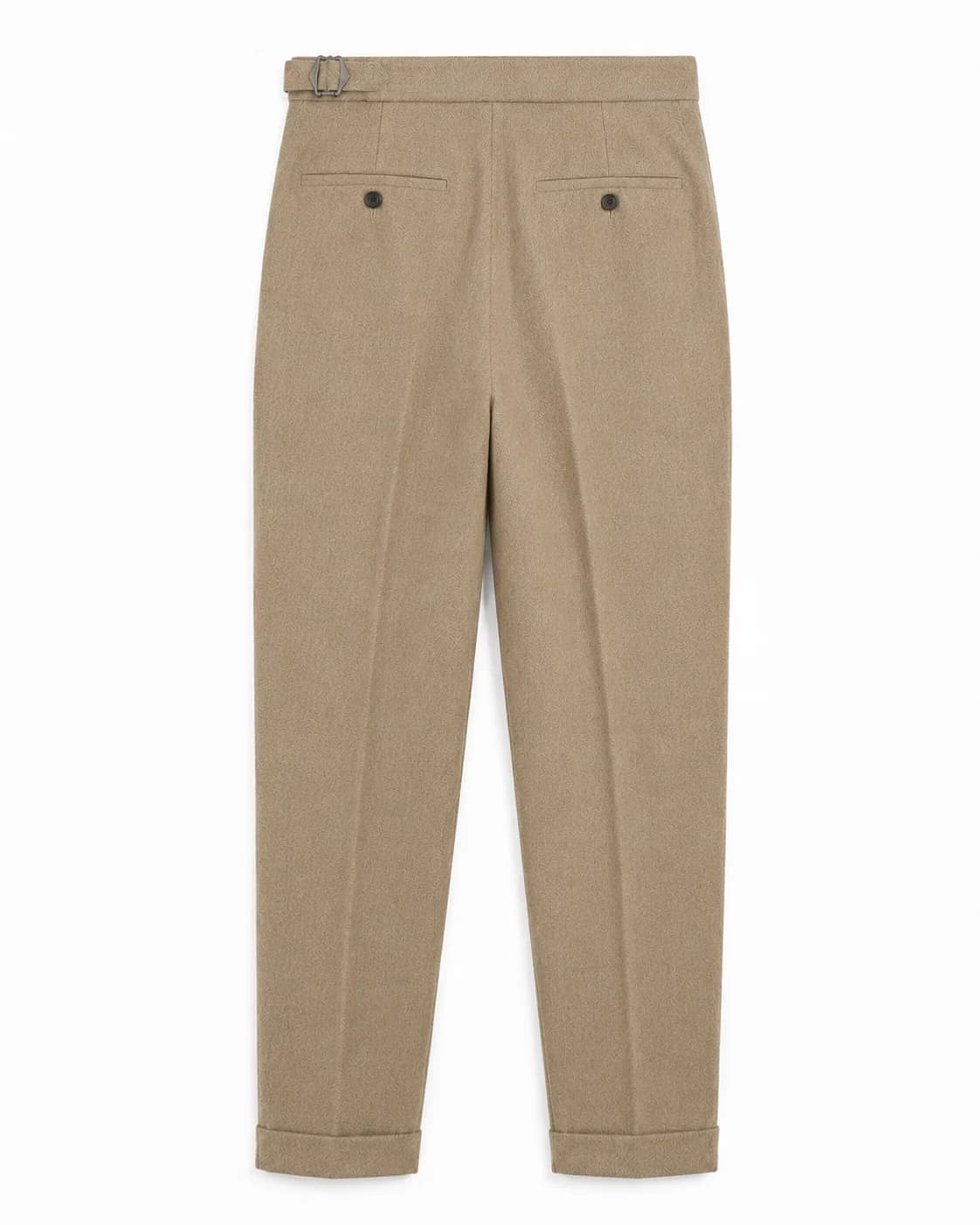 Sand Pleated Trousers — image 4