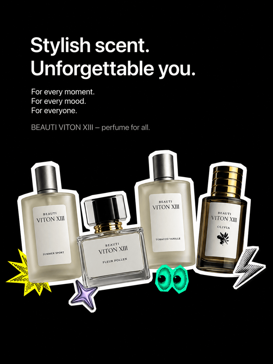 Campaña de perfumes VITON XIII de VITON13 BEAUTIE