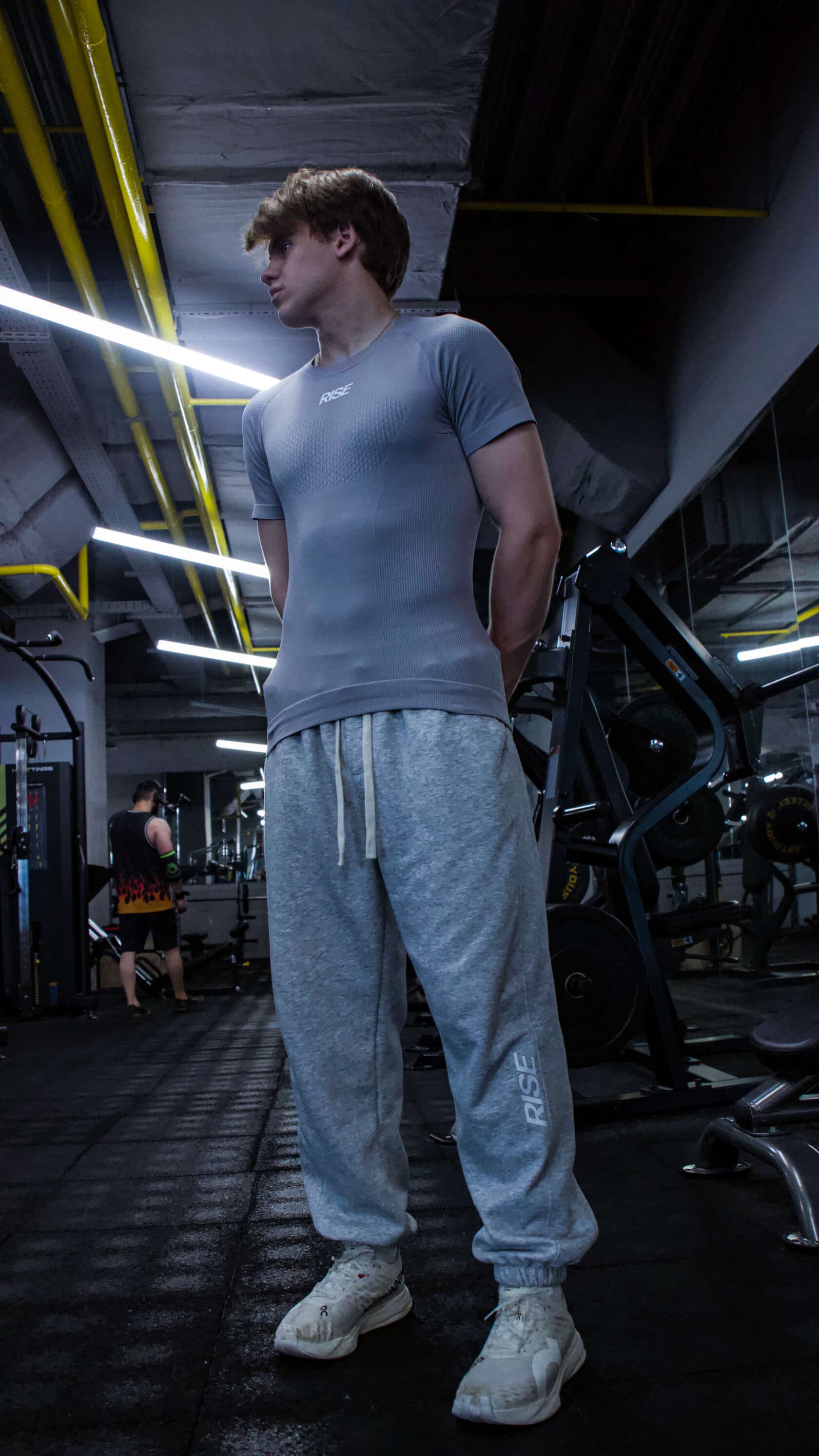 VITON13 & RISE Pants, Grey