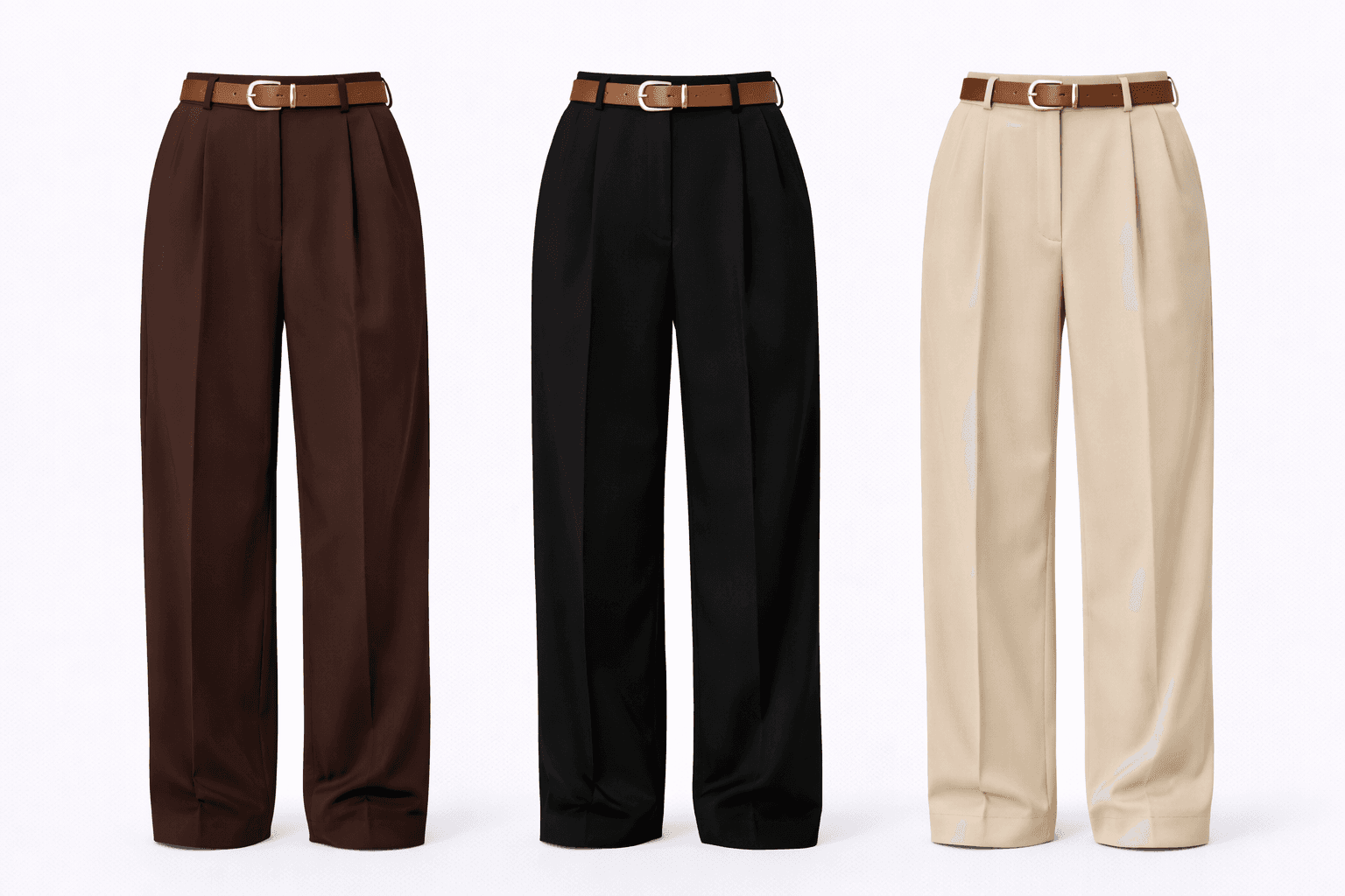 Pleated Old Money Trousers — image 4