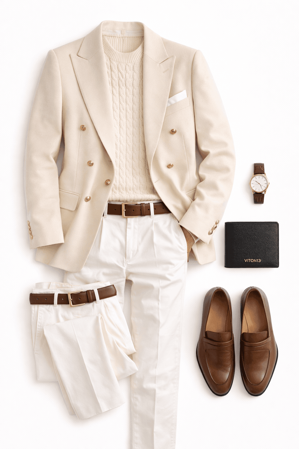 Practical old money kids wardrobe logic at VITON13