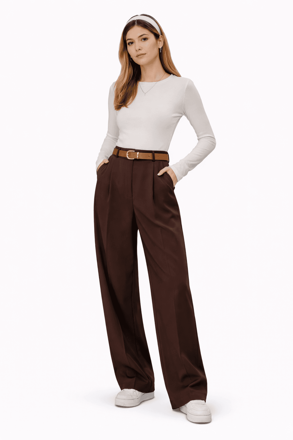 Pleated Old Money Trousers — image 3