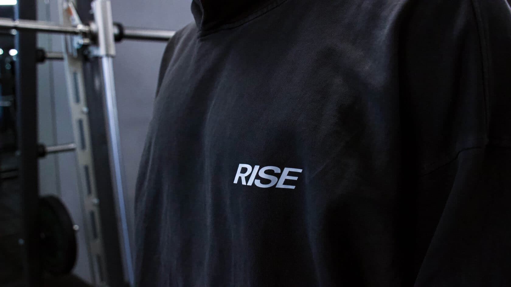 VITON13 & RISE Hoodie, Deep graphite — view 2
