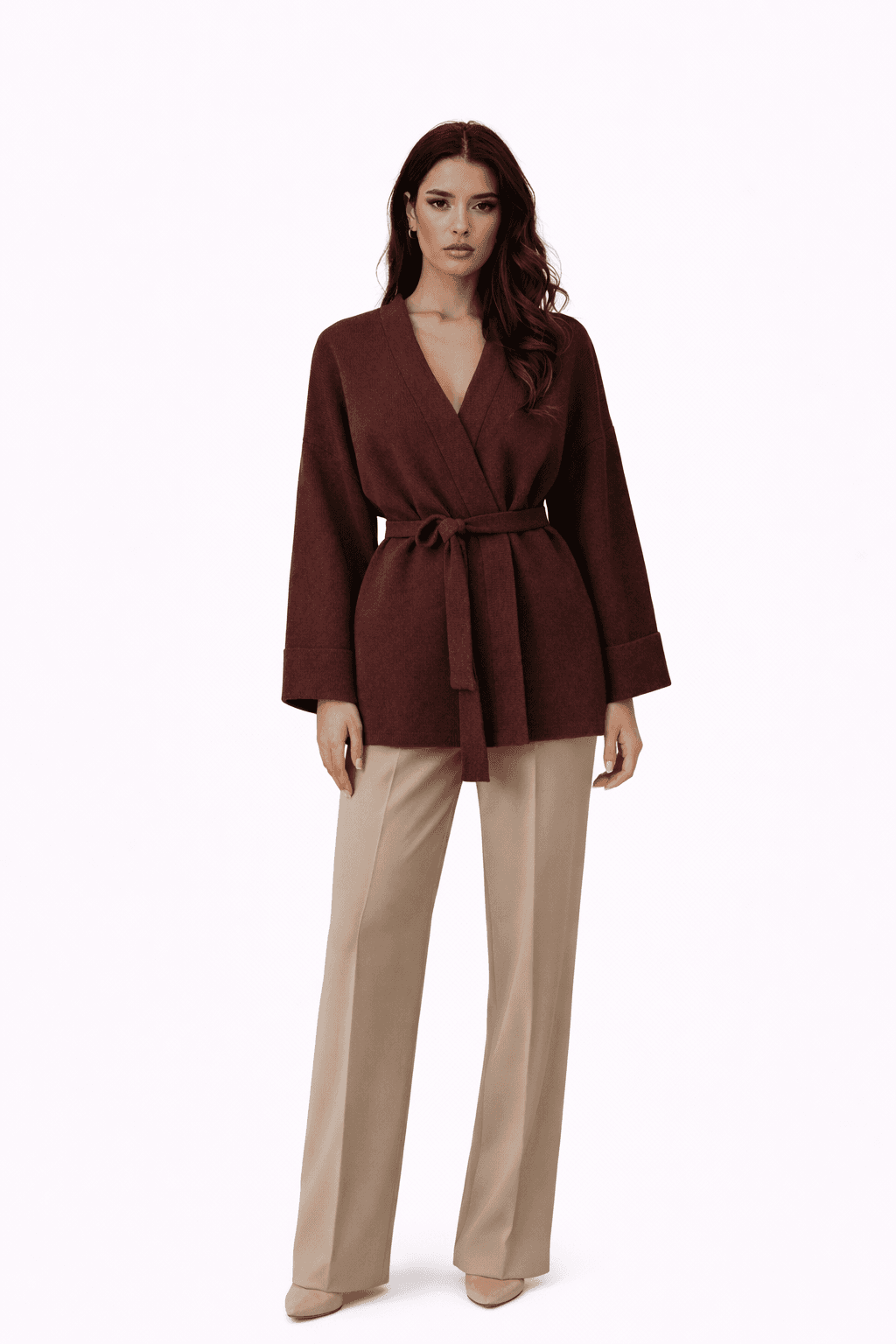 Knit Wrap Cardigan — image 3
